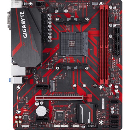 Материнская плата Gigabyte B450M GAMING